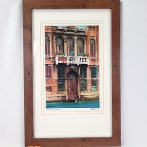 Venice Façade II by Martin Roberts signed Framed Print  with matching frames.